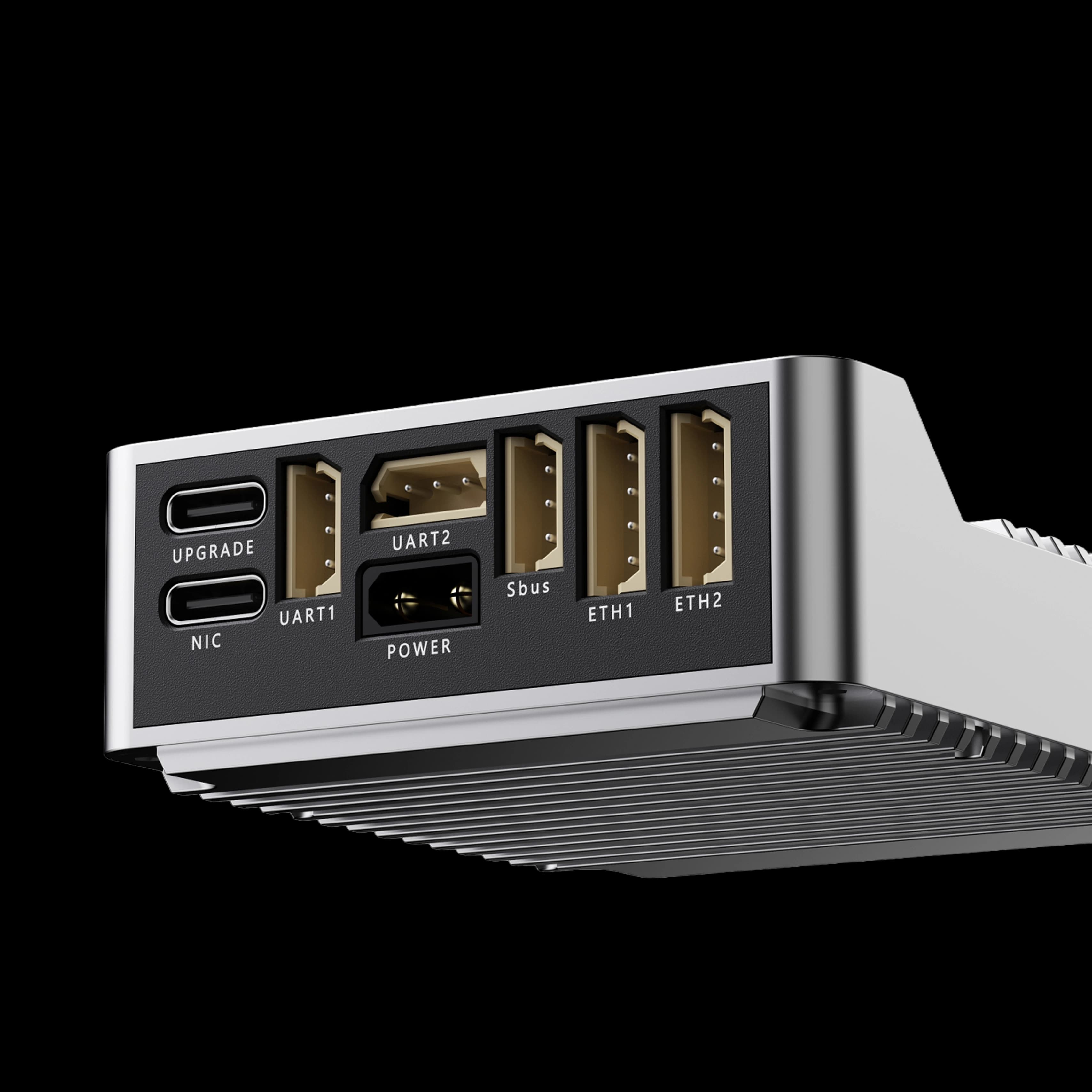 NEBULA-7 的 USB、UART、SBUS、电源和双以太网接口